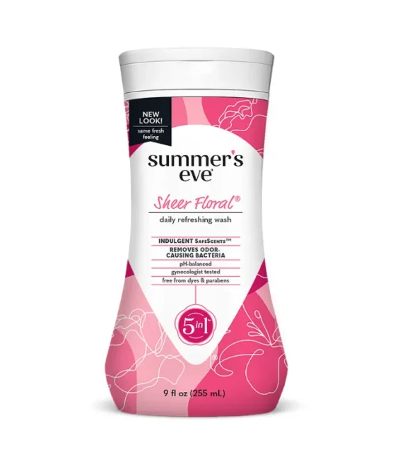 Summer’s Eve Cleansing Wash Sheer Floral