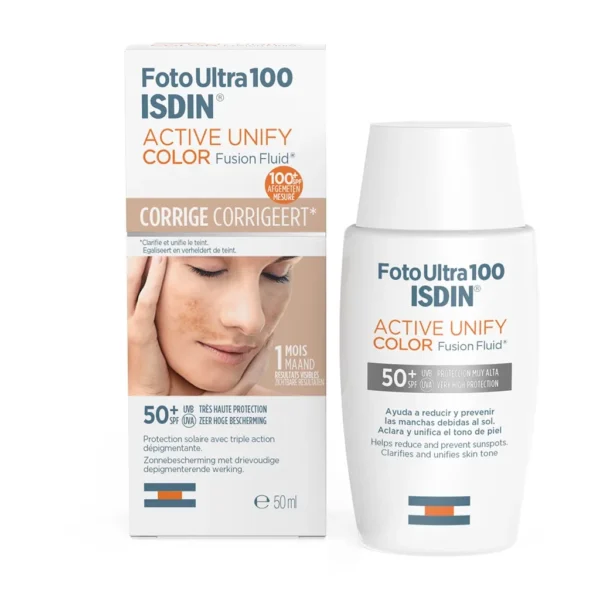 Isdin Foto Ultra 100 Active Unify Color Fusion Fluid Spf50+ 50Ml