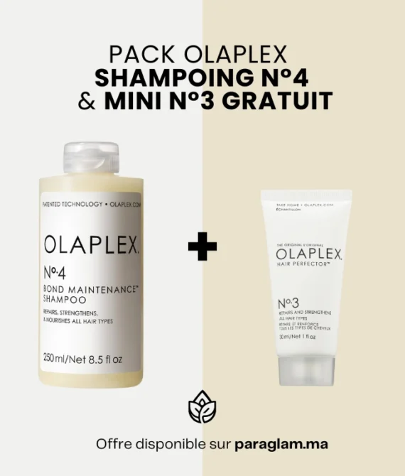 Olaplex N°4 Bond Maintenance Shampooing + Mini Olaplex N°3 Hair Perfector